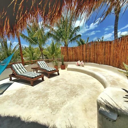 Casa Cacahuate Holbox-Casa Entera Con Jardin-Whole House With Garden Βίλα Εξωτερικό φωτογραφία