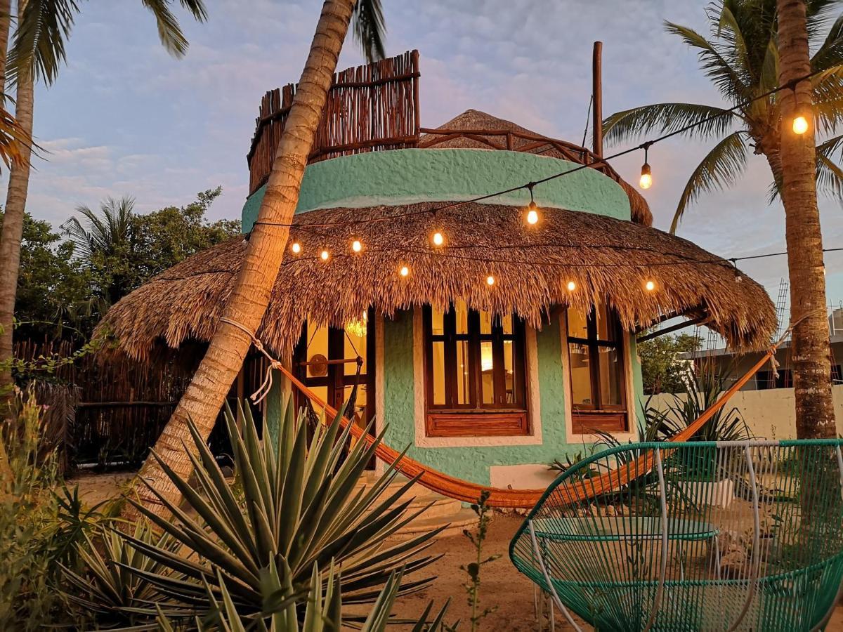 Casa Cacahuate Holbox-Casa Entera Con Jardin-Whole House With Garden Βίλα Εξωτερικό φωτογραφία