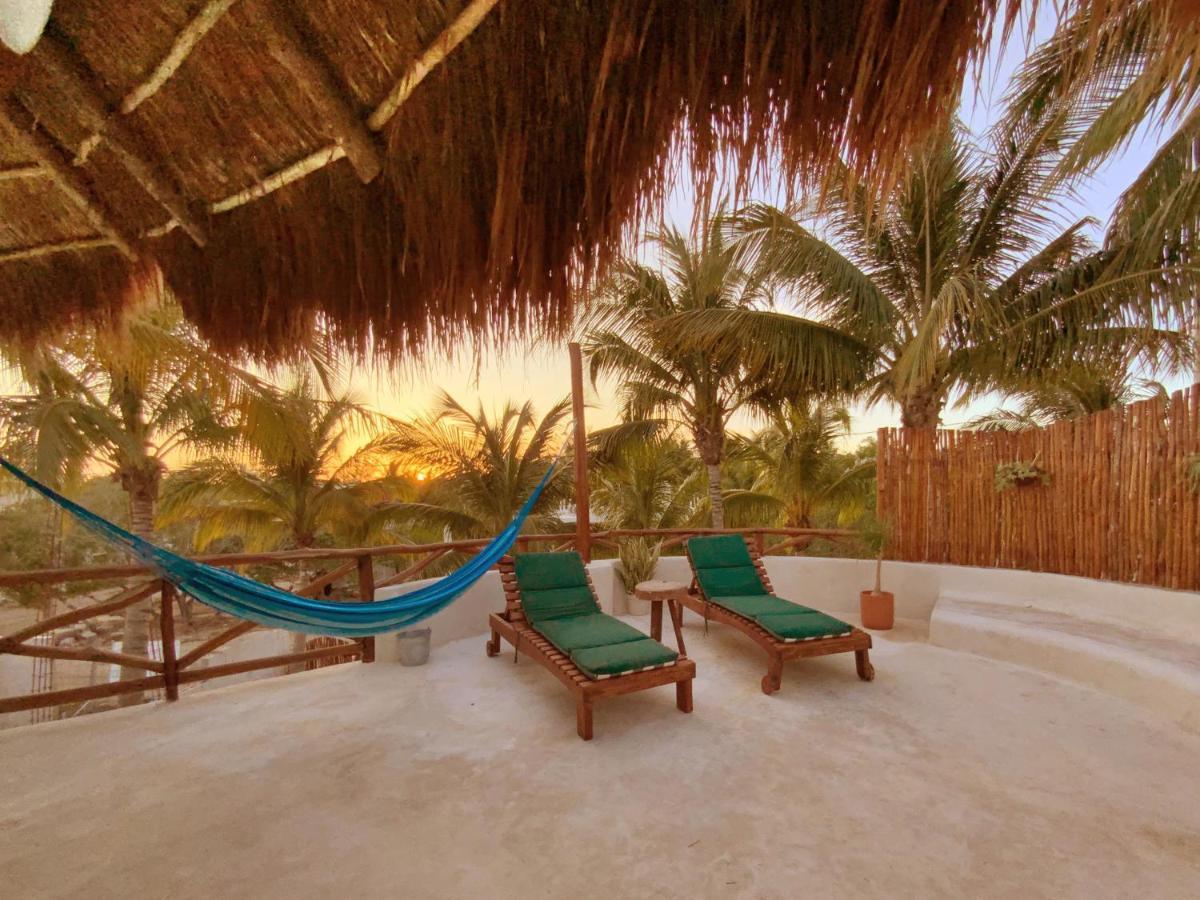 Casa Cacahuate Holbox-Casa Entera Con Jardin-Whole House With Garden Βίλα Εξωτερικό φωτογραφία