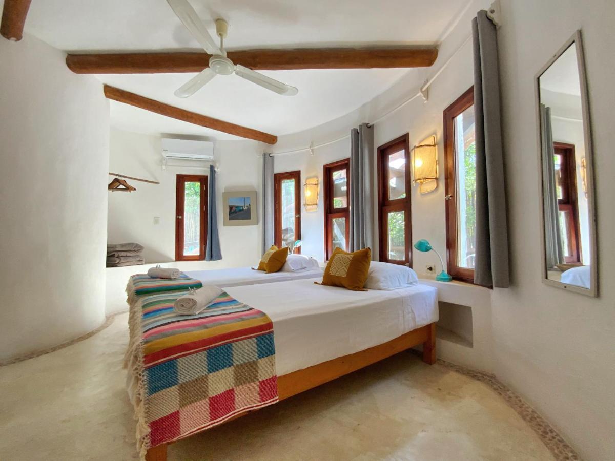 Casa Cacahuate Holbox-Casa Entera Con Jardin-Whole House With Garden Βίλα Εξωτερικό φωτογραφία