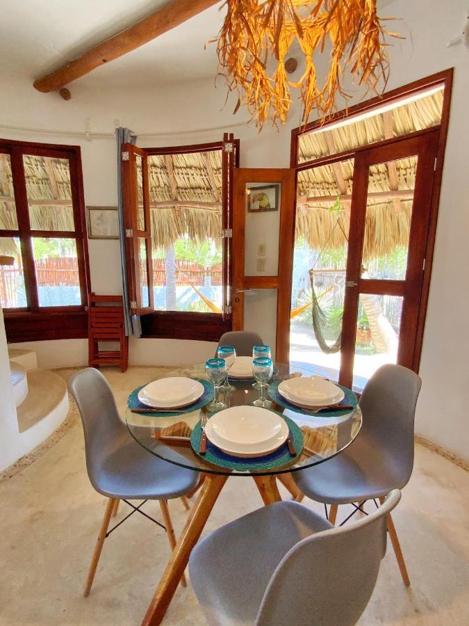 Casa Cacahuate Holbox-Casa Entera Con Jardin-Whole House With Garden Βίλα Εξωτερικό φωτογραφία